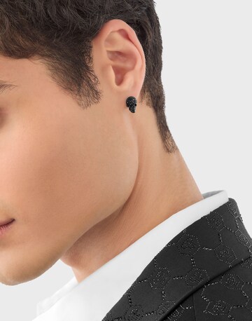 Boucles d'oreilles 'Enigma' Philipp Plein Jewellery en noir