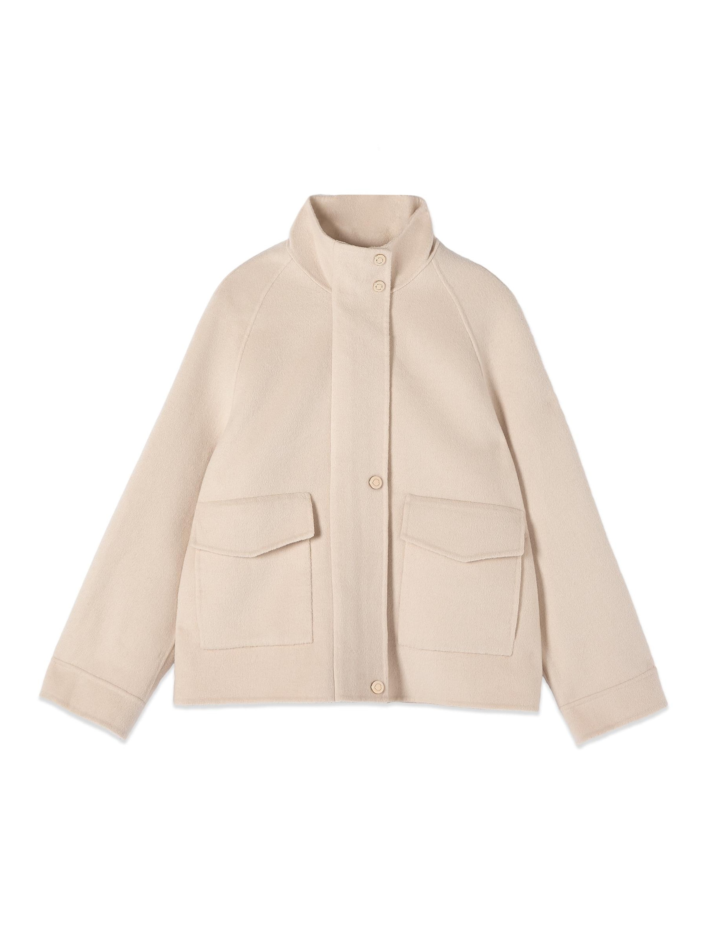 oltre Wintermantel in Beige: voorkant