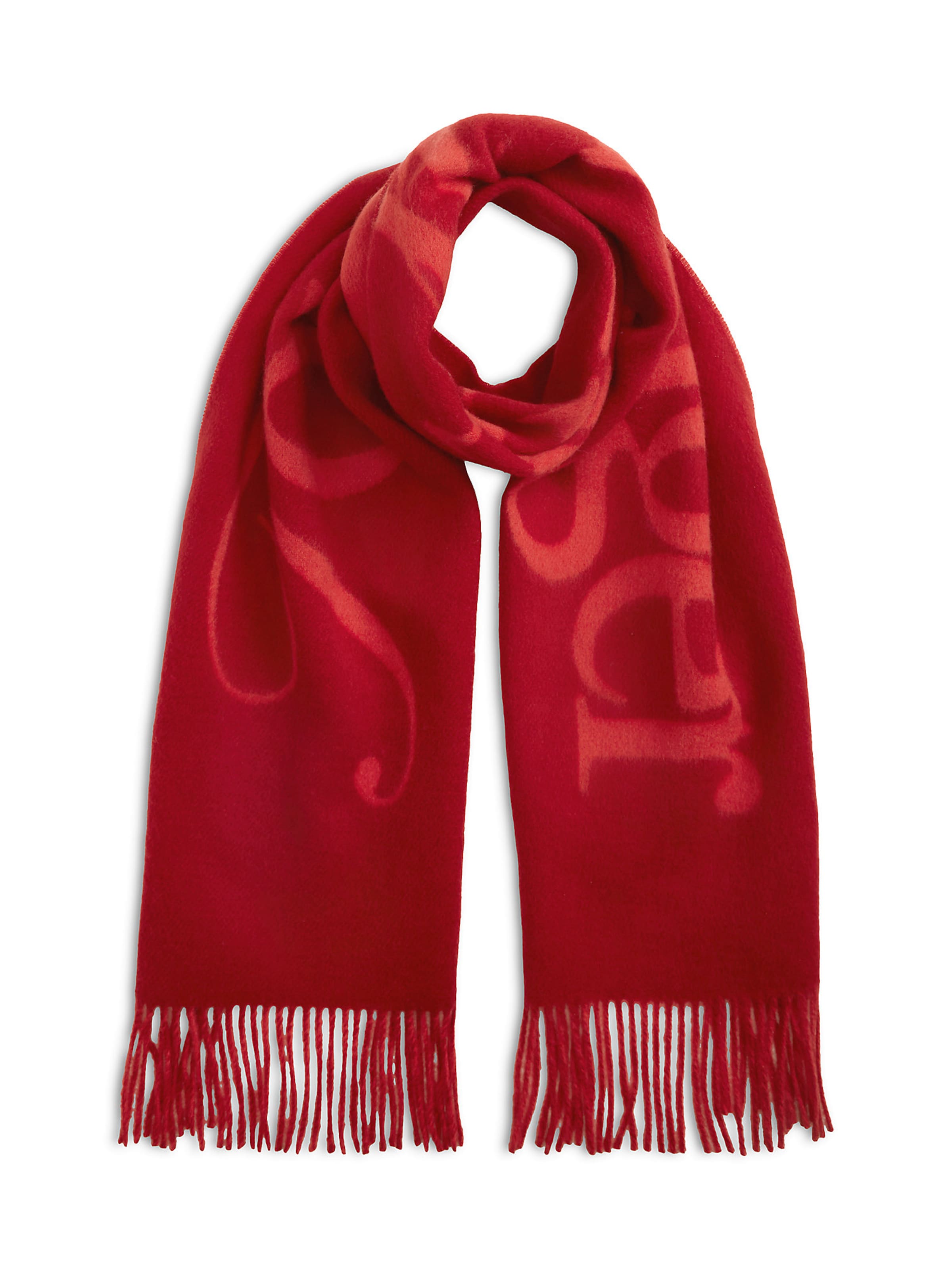 TOMMY HILFIGER Sjaal in Rood: voorkant