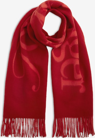 TOMMY HILFIGER Scarf in Red: front