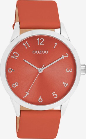 OOZOO Uhr in Rot: predná strana
