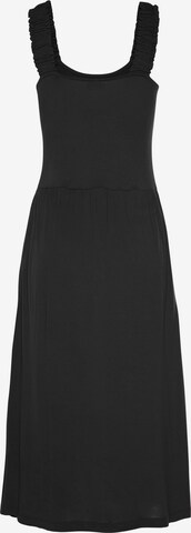 BEACH TIME Summer Dress in Black: front