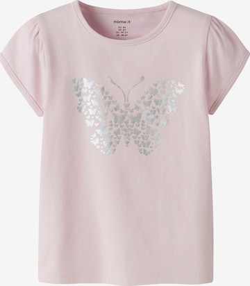 NAME IT Shirt 'NMFFipasa' in Pink: front