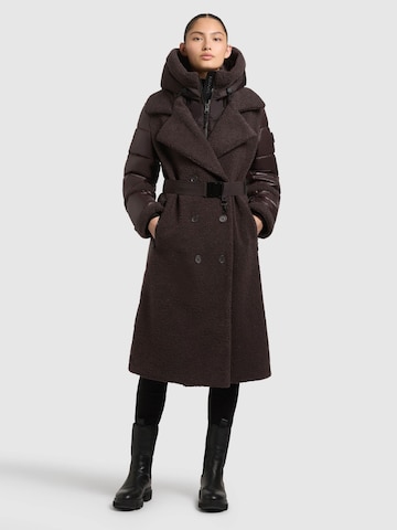 khujo Winter coat 'Kalmia' in Purple