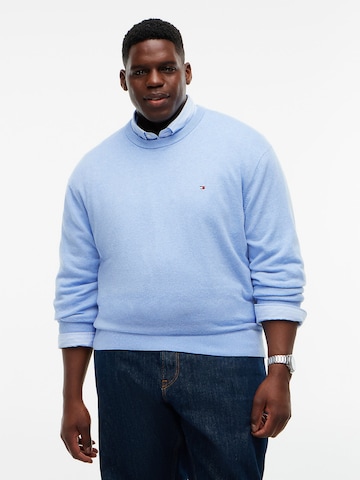 Pull-over Tommy Hilfiger Big & Tall en bleu : devant