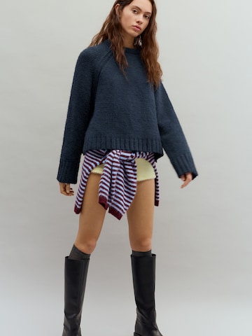 Pull-over Pull&Bear en bleu