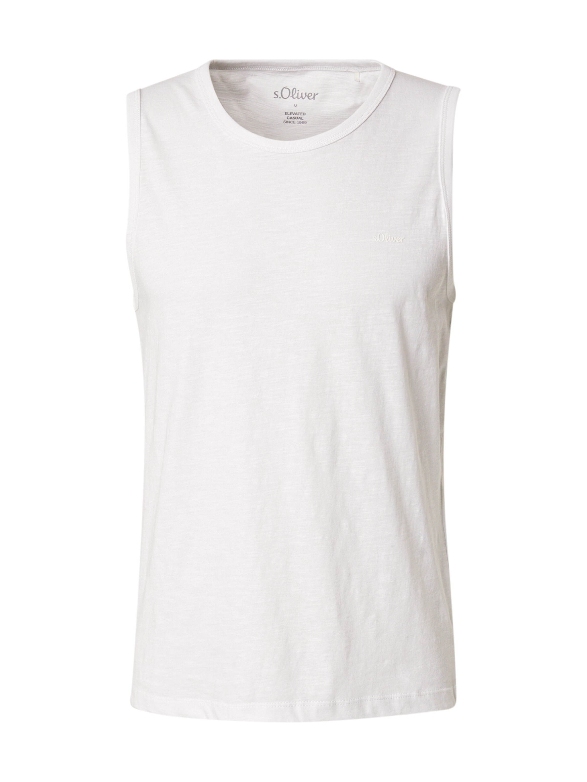 T-Shirt s.Oliver en blanc : devant
