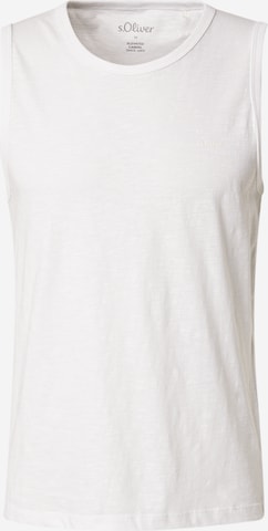 T-Shirt s.Oliver en blanc : devant