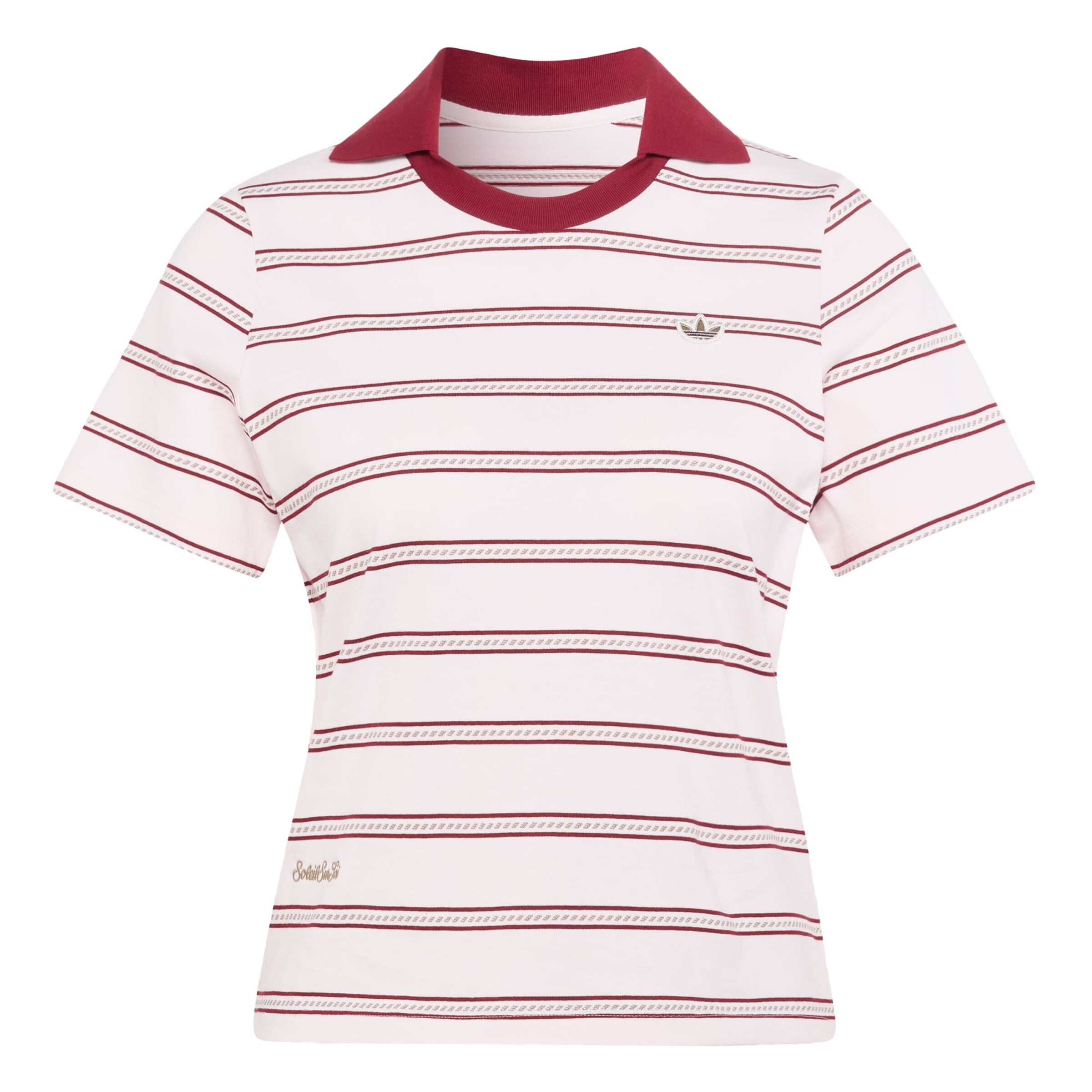 ADIDAS ORIGINALS Poloshirt 'Resort' in Pink: Vorderseite