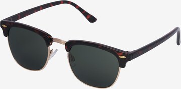 Lunettes de soleil 'Ryder' JACK & JONES en marron : devant