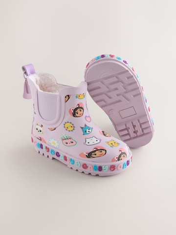 Bottes en caoutchouc 'Gabbys Dollhouse' Next en violet