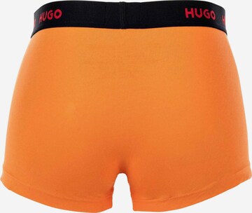 HUGO Boxerky – oranžová