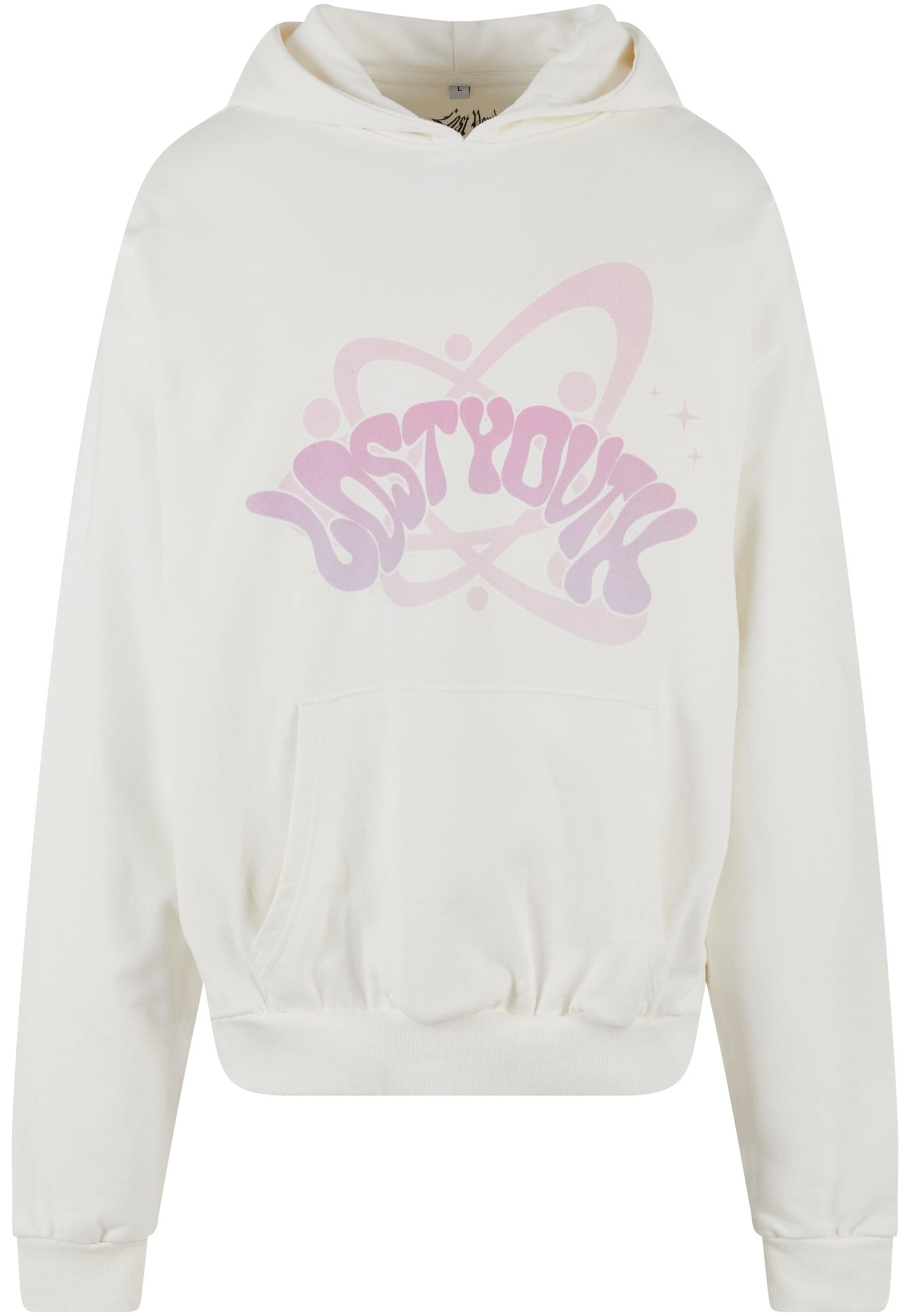 Lost Youth Sweatshirt in Wit: voorkant