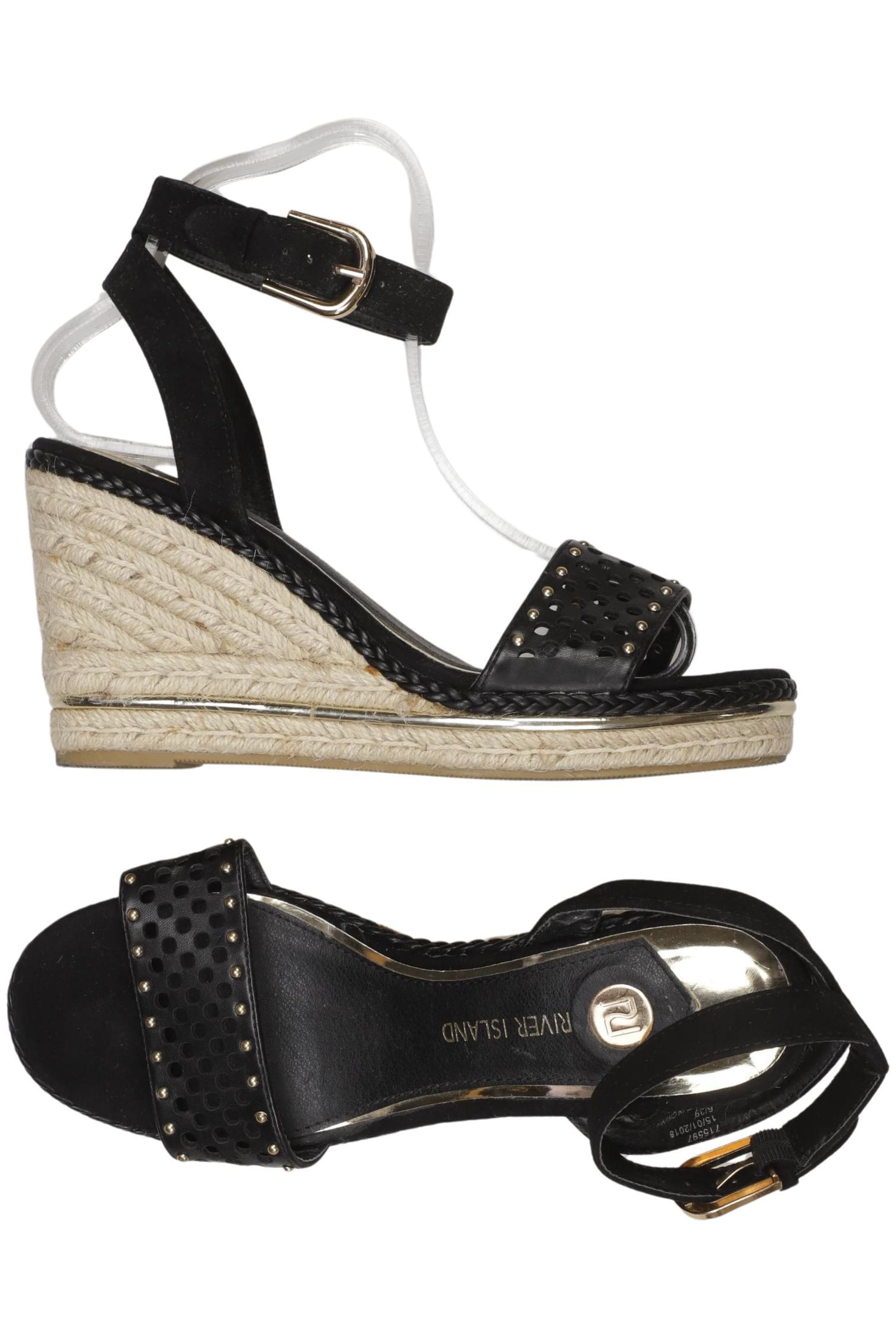 River Island Sandals & High-Heeled Sandals in 39 in Black: front