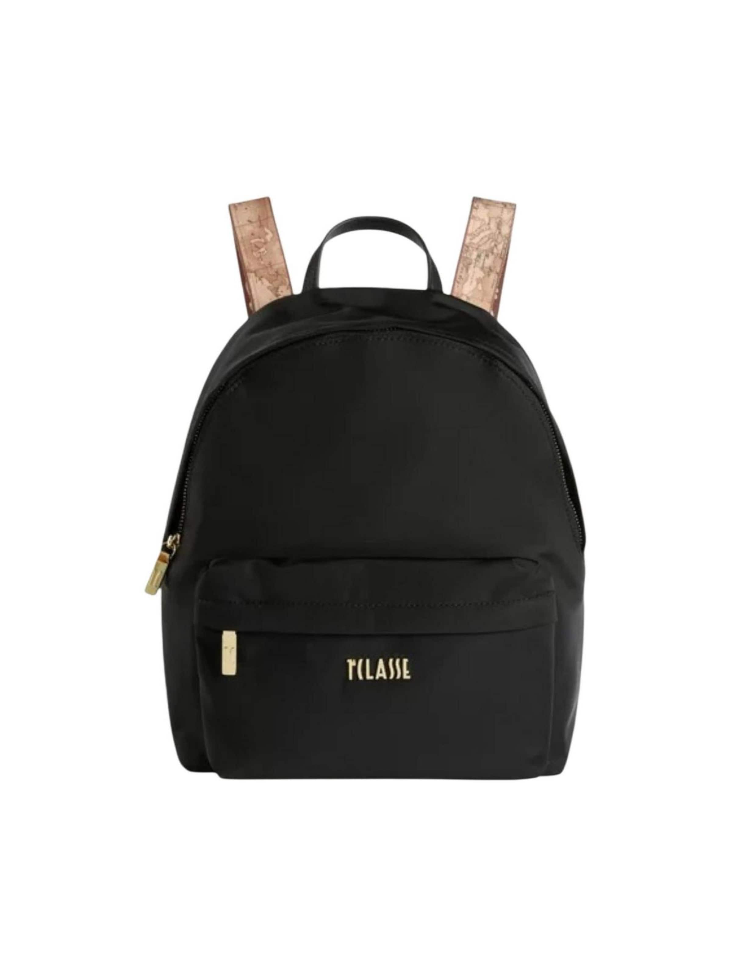 Alviero Martini 1a clase Ryggsäck 'GZ69 9762' i svart: framsida