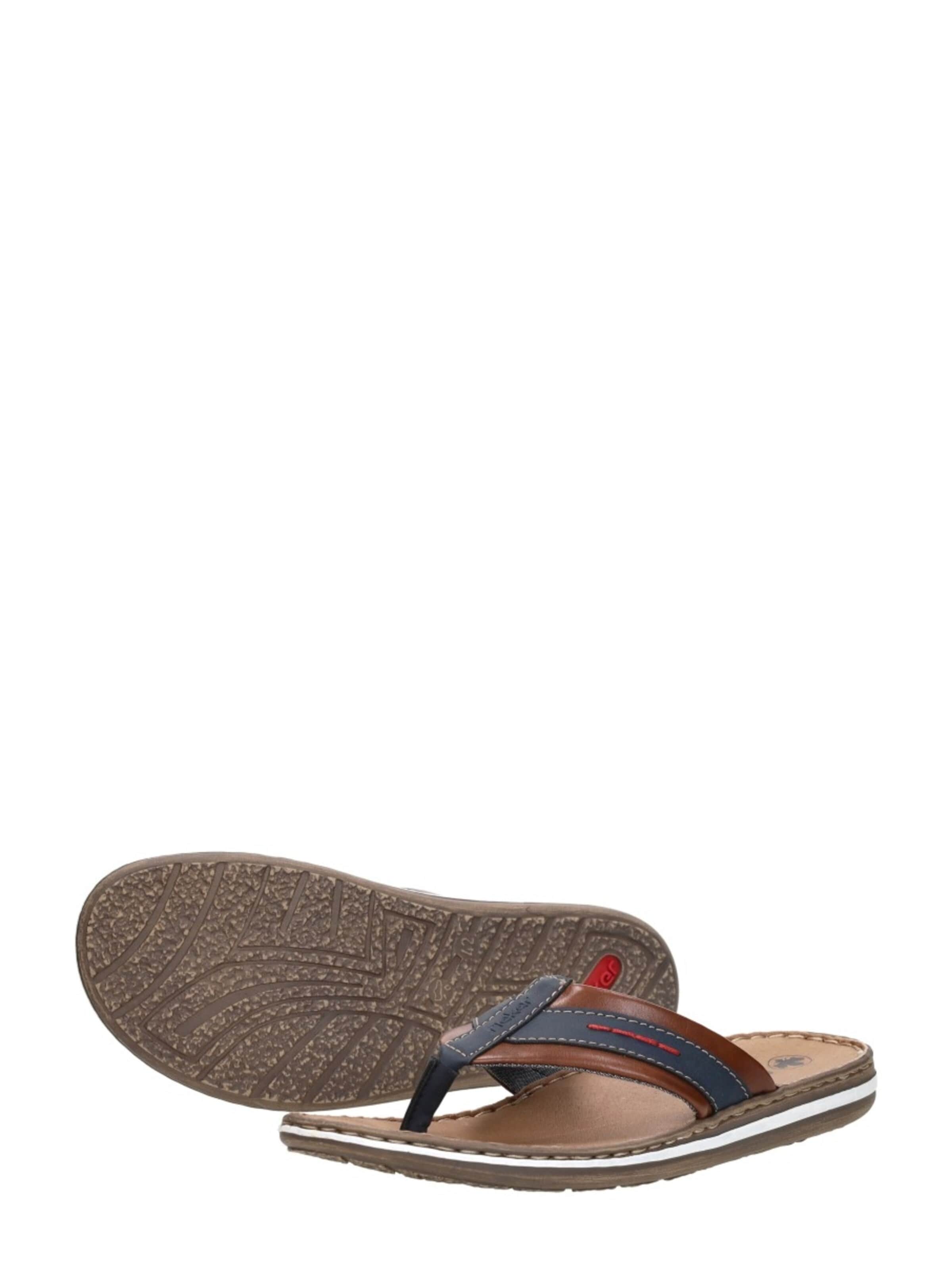 Rieker Huisschoen 'Heren slippers' in Bruin