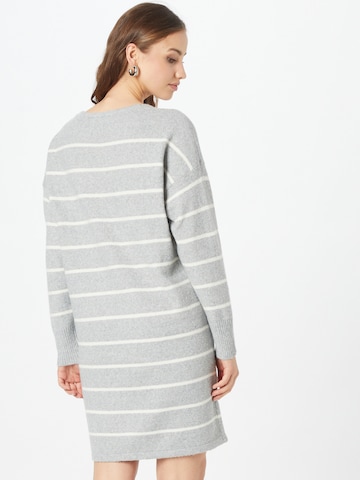 VERO MODA Knitted dress 'DOFFY' in Grey