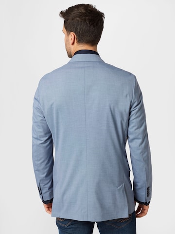 SELECTED - Ajuste regular Chaqueta tipo saco para negocios 'LOGAN' en azul