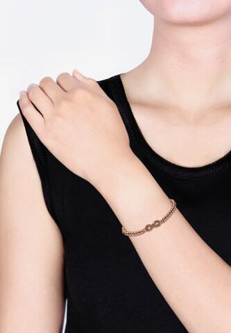 ELLI Armband 'Infinity' in Goud: voorkant