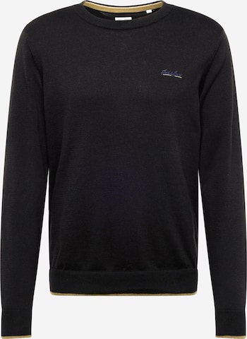 Pulover 'BRANDY' de la JACK & JONES pe negru: față