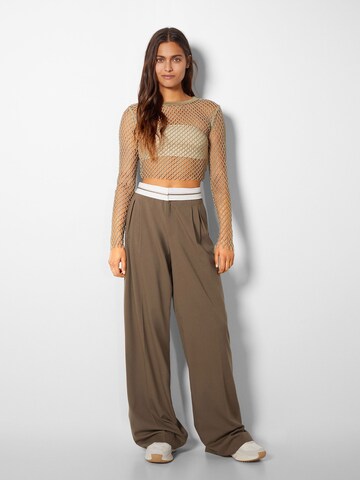 Bershka Shirt in Goud