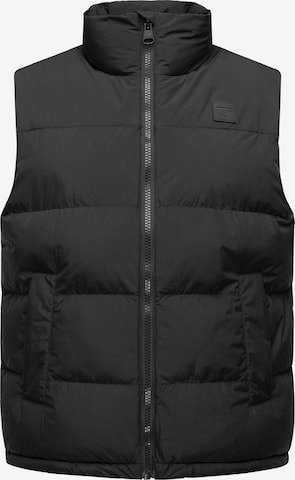 Gilet 'Savan' Ragwear en noir : devant