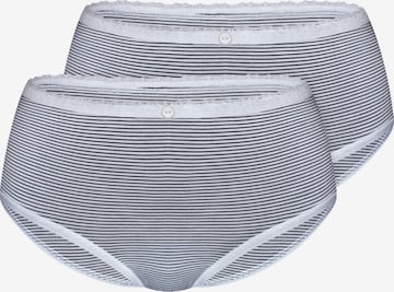 sassa Panty 'Stripe Range' in Blau: Vorderseite