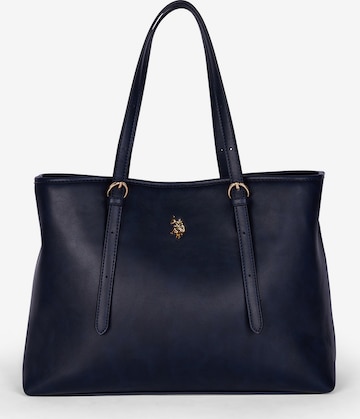 U.S. POLO ASSN. Shopper in Blauw: voorkant