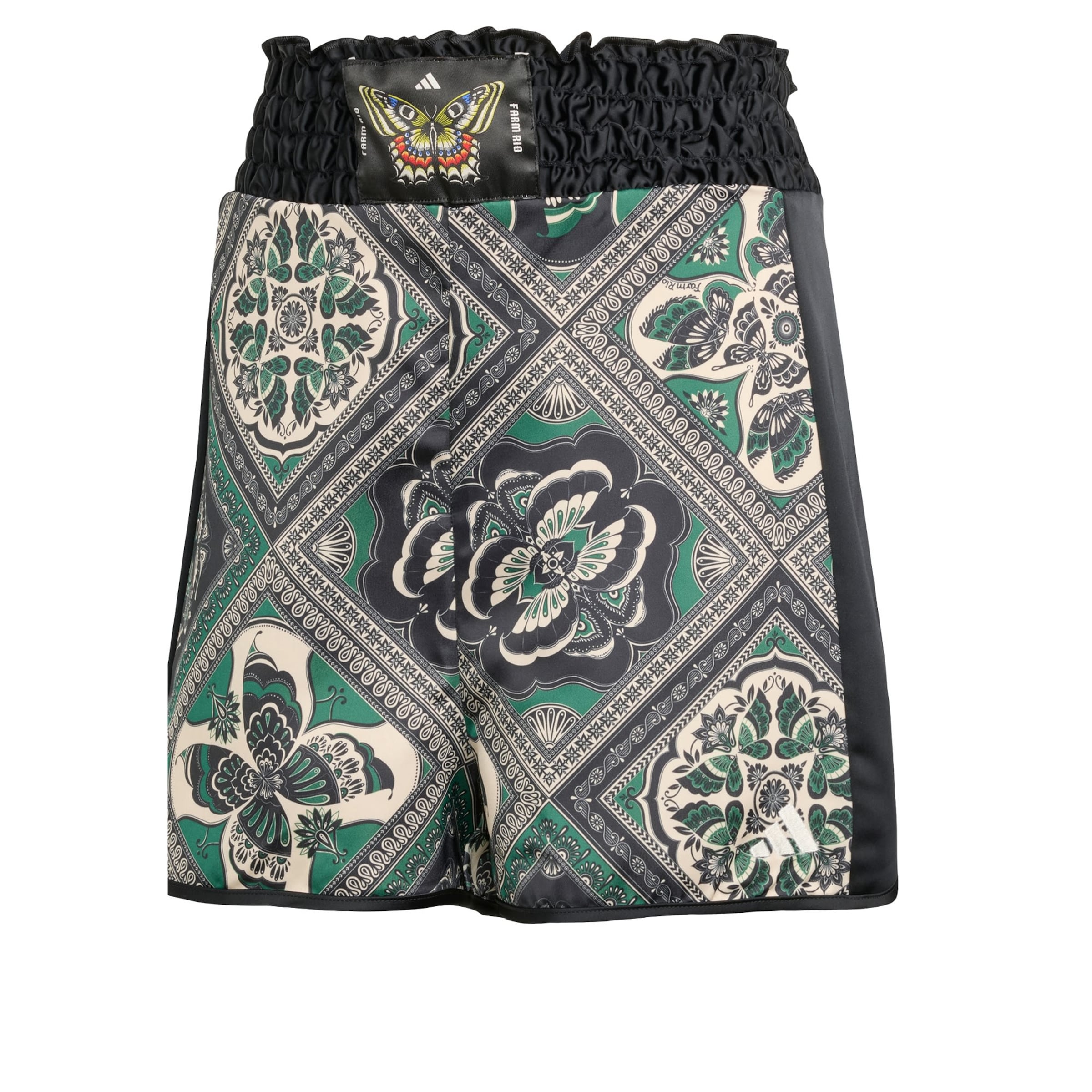 Loosefit Pantaloni sportivi 'Adidas x Farm' di ADIDAS SPORTSWEAR in nero: frontale