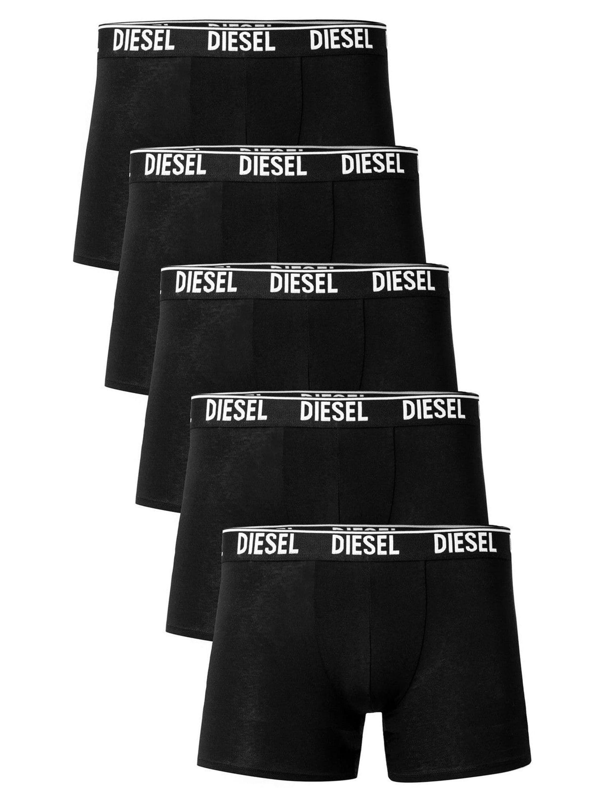 DIESEL - Boxers 'SEBASTIAN E4356 (5x)' em preto: frente