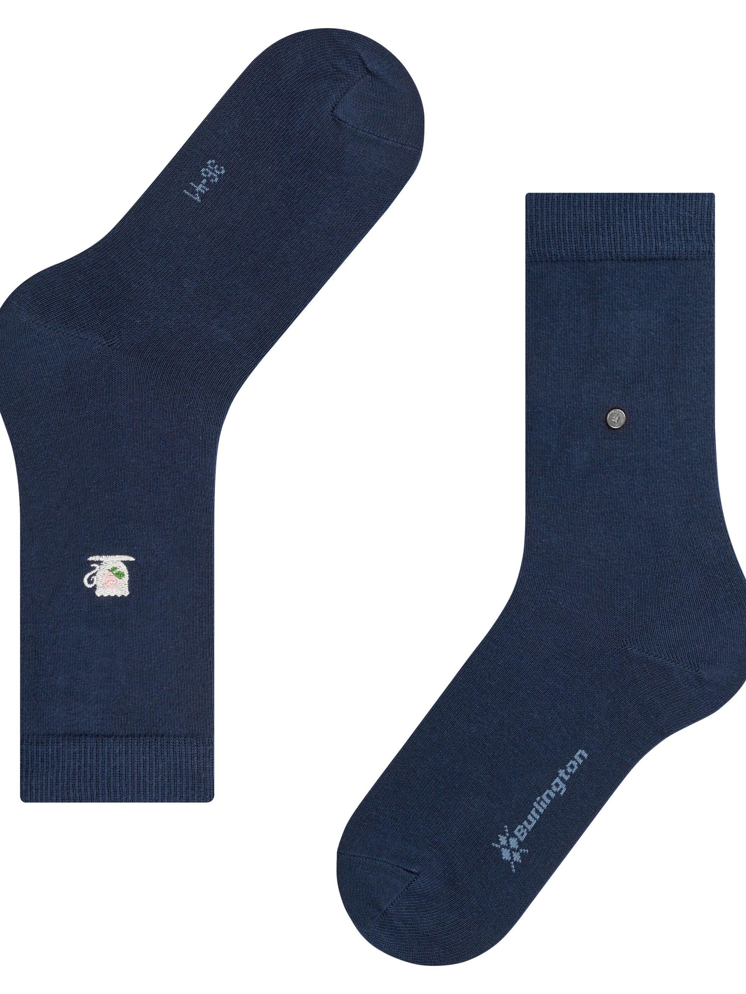 BURLINGTON Socks 'Brit Style' in Blue