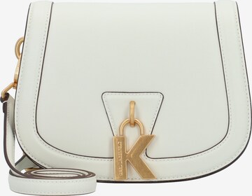 Karl Lagerfeld Crossbody Bag 'Lock ' in Beige: front