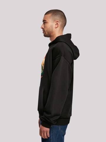 F4NT4STIC Sweatshirt 'Sonnenuntergang Berglandschaft' in Zwart