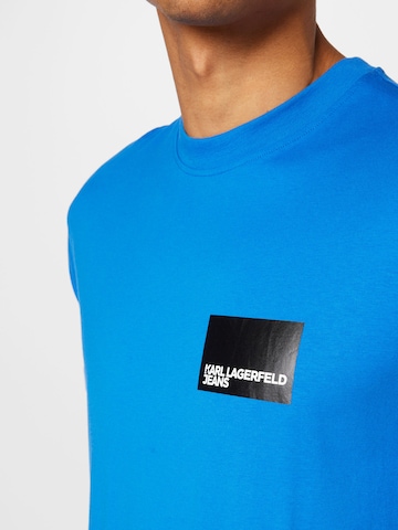 Maglietta di KARL LAGERFELD JEANS in blu