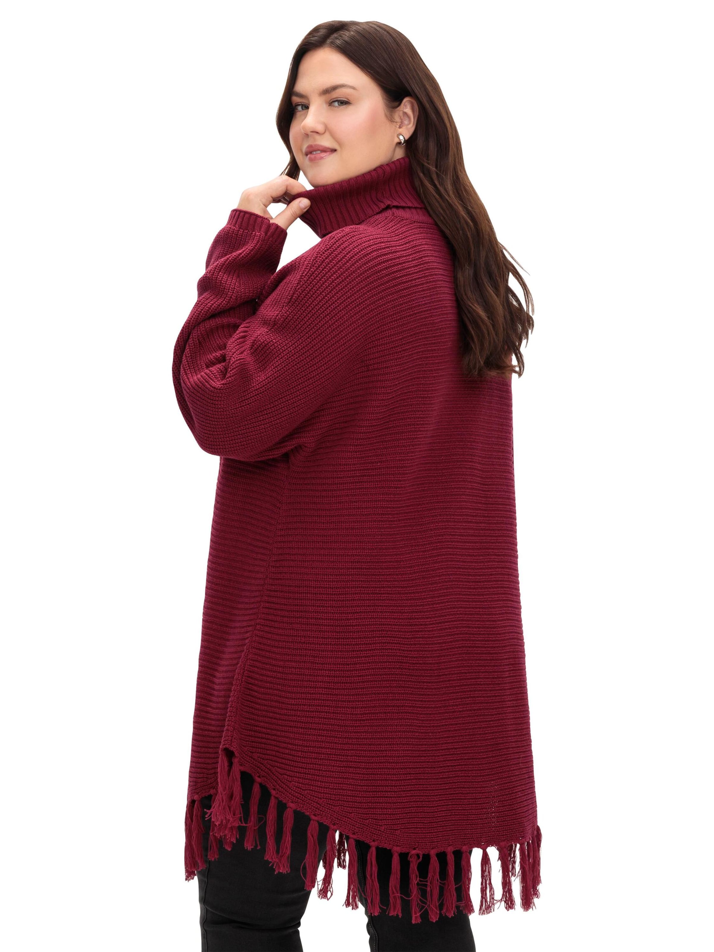 SHEEGO Svetr – červená