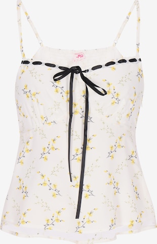 MYMO - Top en blanco: frente