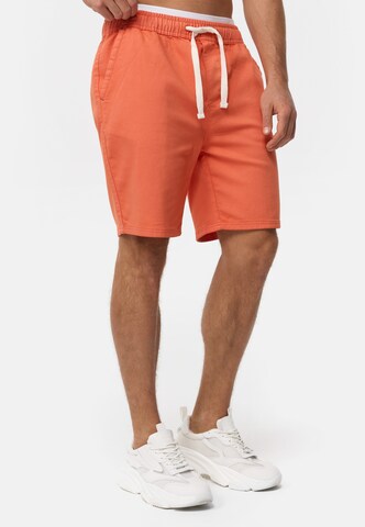 Regular Pantalon 'Kendari' INDICODE JEANS en orange