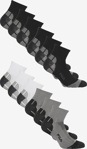 FILA Athletic Socks in Grey: front