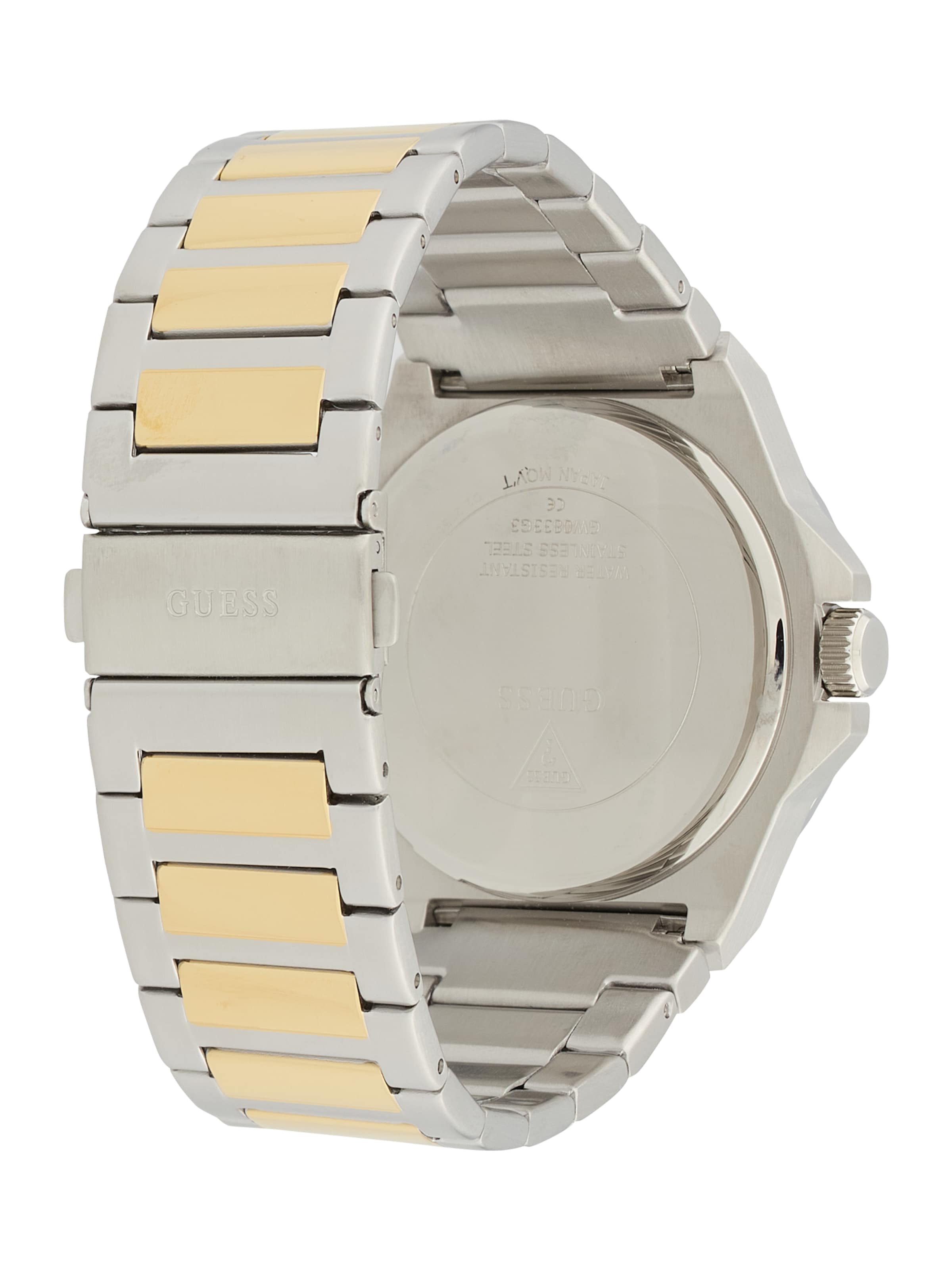 GUESS Analog Watch 'Vinyl' in Silver