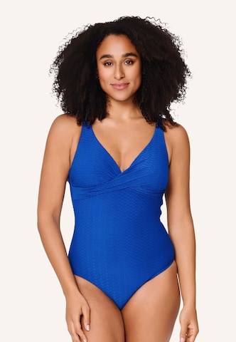 LingaDore Swimsuit in Blue: front