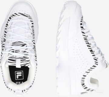 Baskets basses 'DISRUPTOR' FILA en blanc