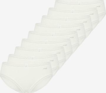 SLOGGI Panty 'GO Crush' in Weiß: Vorderseite