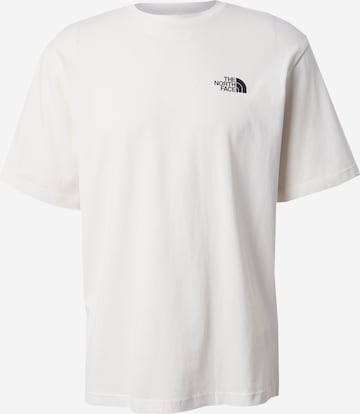 THE NORTH FACE Shirt 'EXPLORE GEAR' in Wit: voorkant