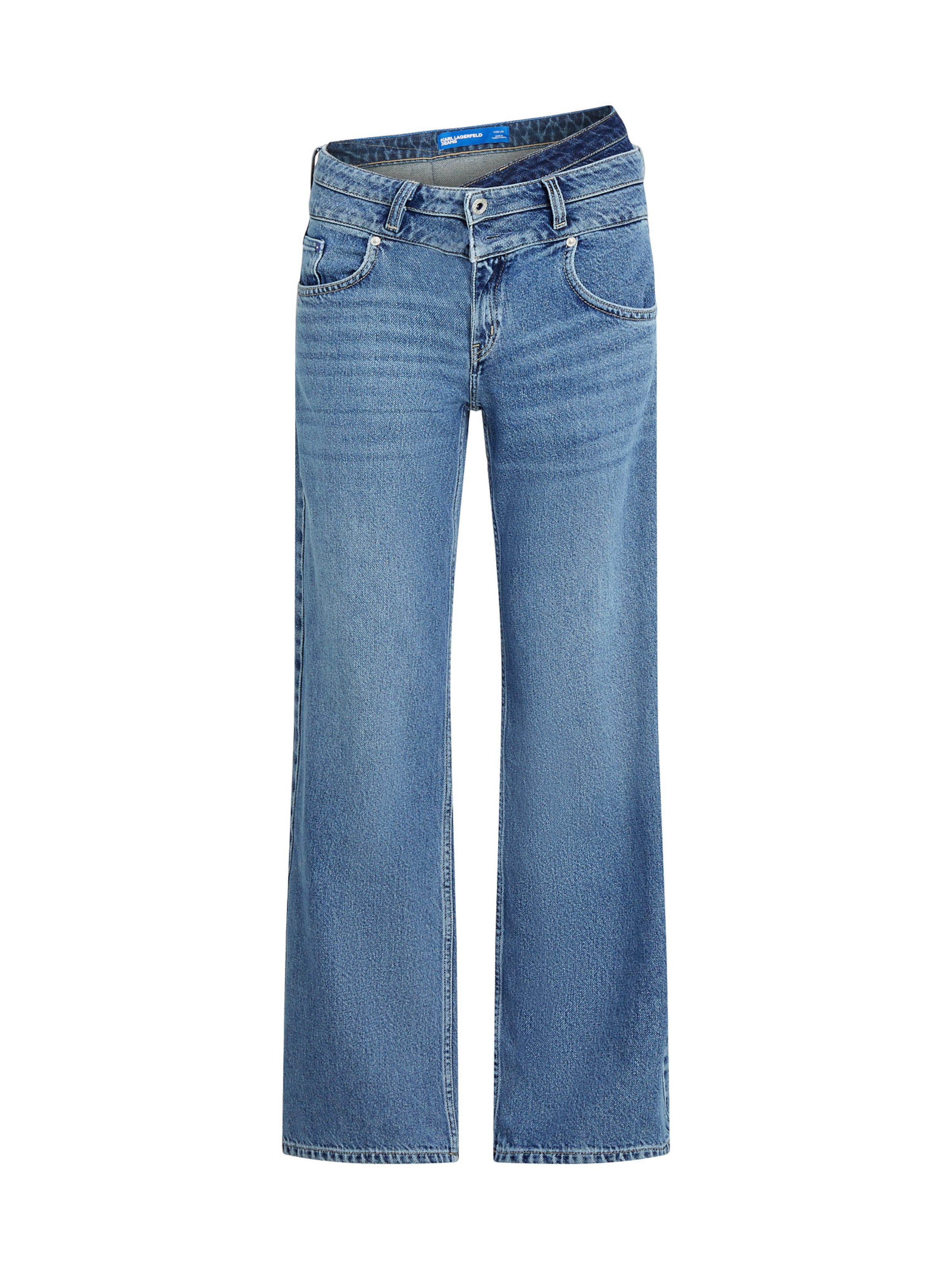 KARL LAGERFELD JEANS Loosefit Τζιν σε μπλε: μπροστά