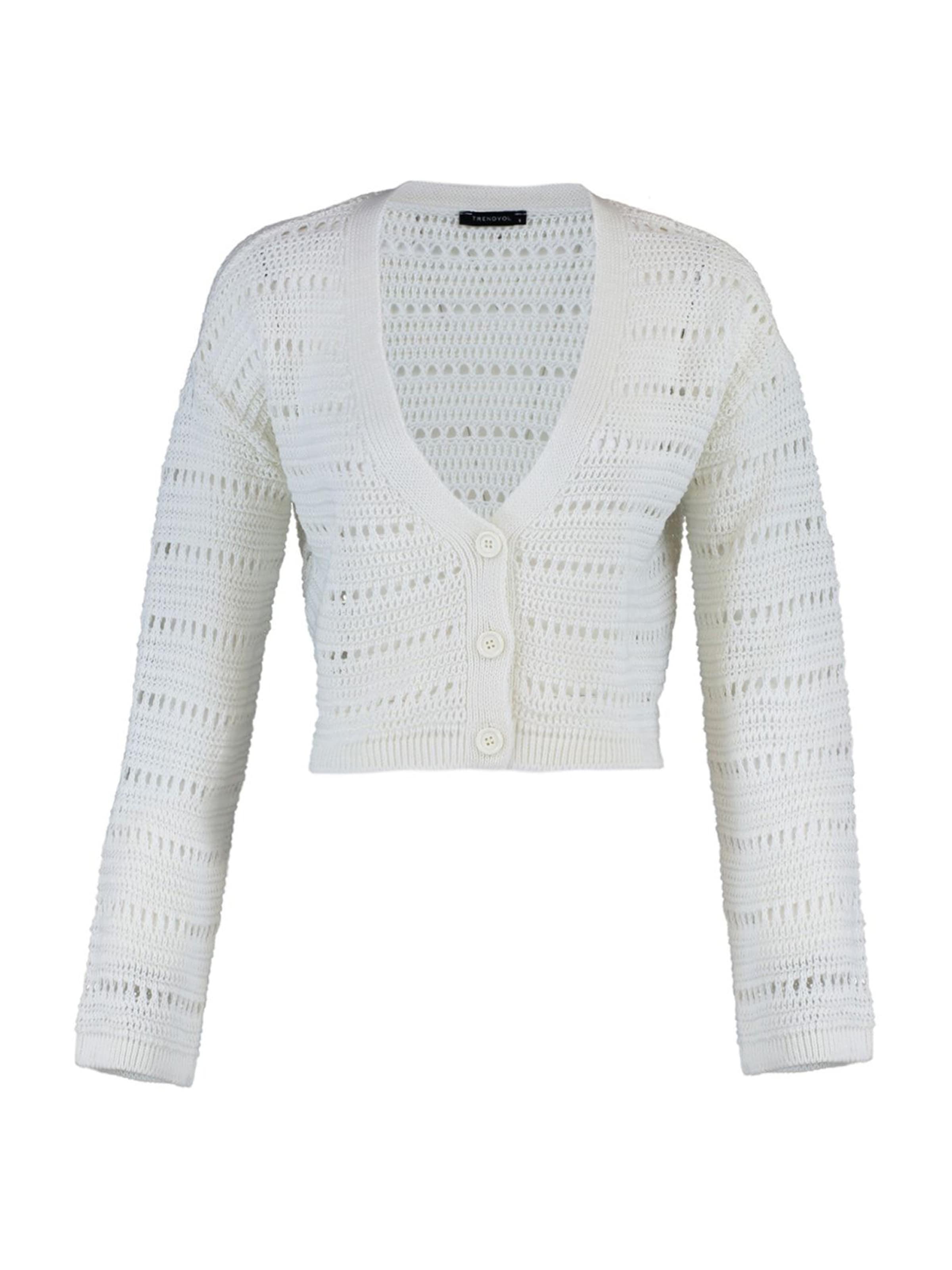 Trendyol Kardigán - bézs: elől