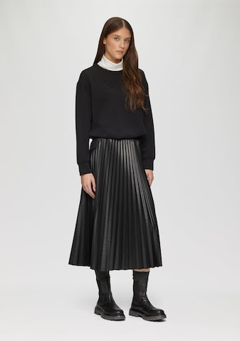 s.Oliver Sweatshirt in Zwart
