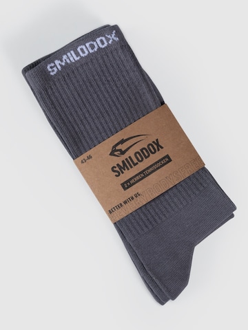 Chaussettes de sport Smilodox en gris
