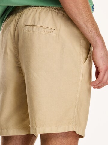 Regular Pantalon 'Lewis' Shiwi en beige