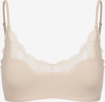 cfab (formerly creamy fabrics) BH 'Lace Bralette' in Beige: Vorderseite