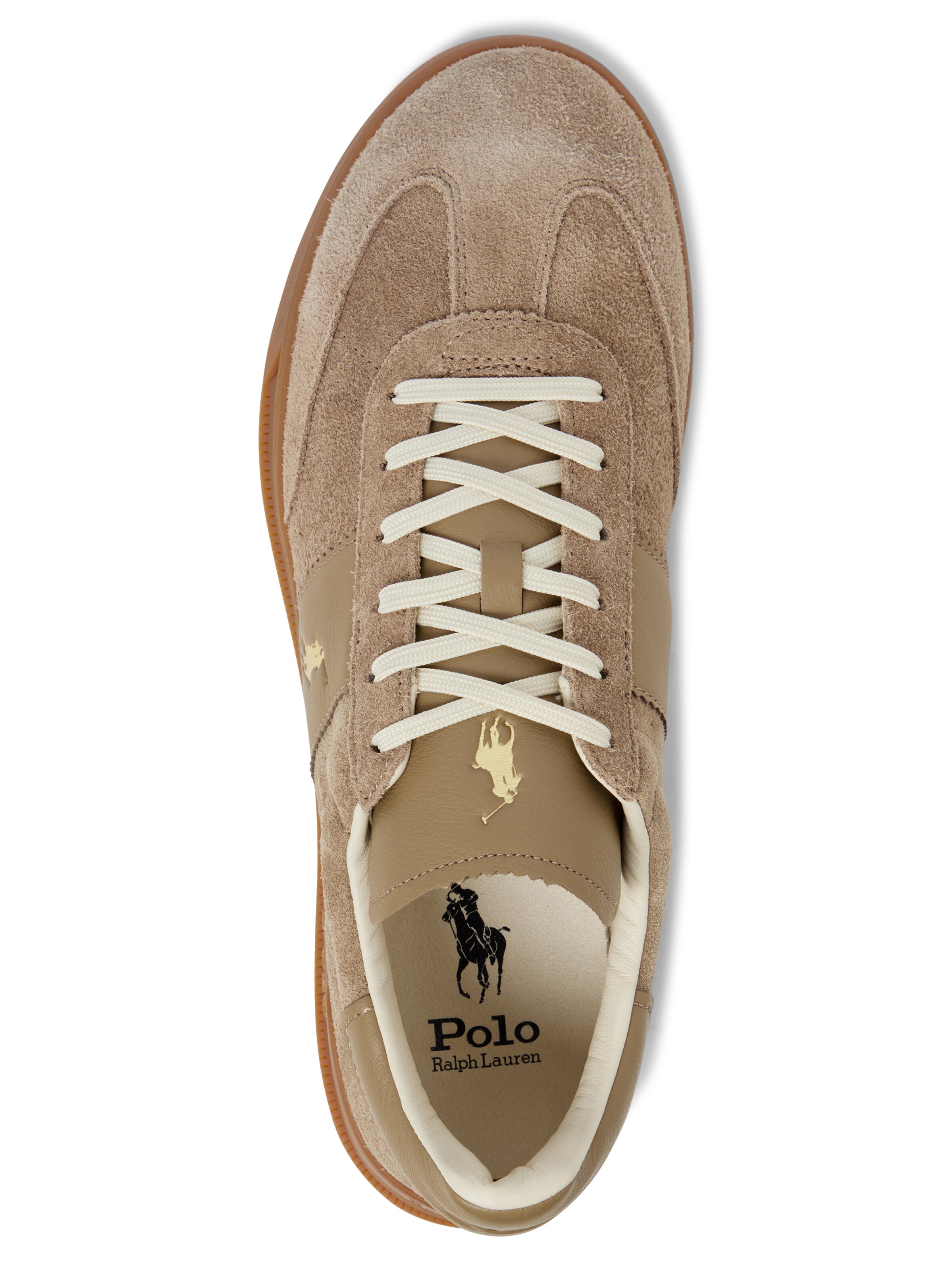 Polo Ralph Lauren Sneakers laag 'Dirty Buck' in Beige